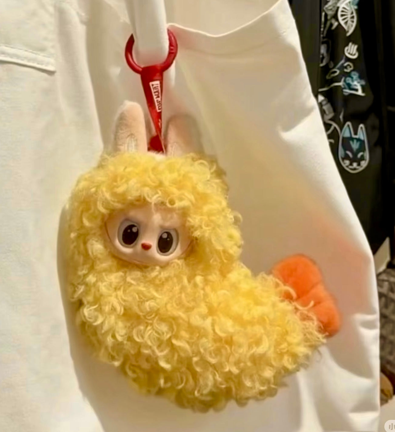 Labubu outfit cute tempura set fluffy and fun doll cloth
