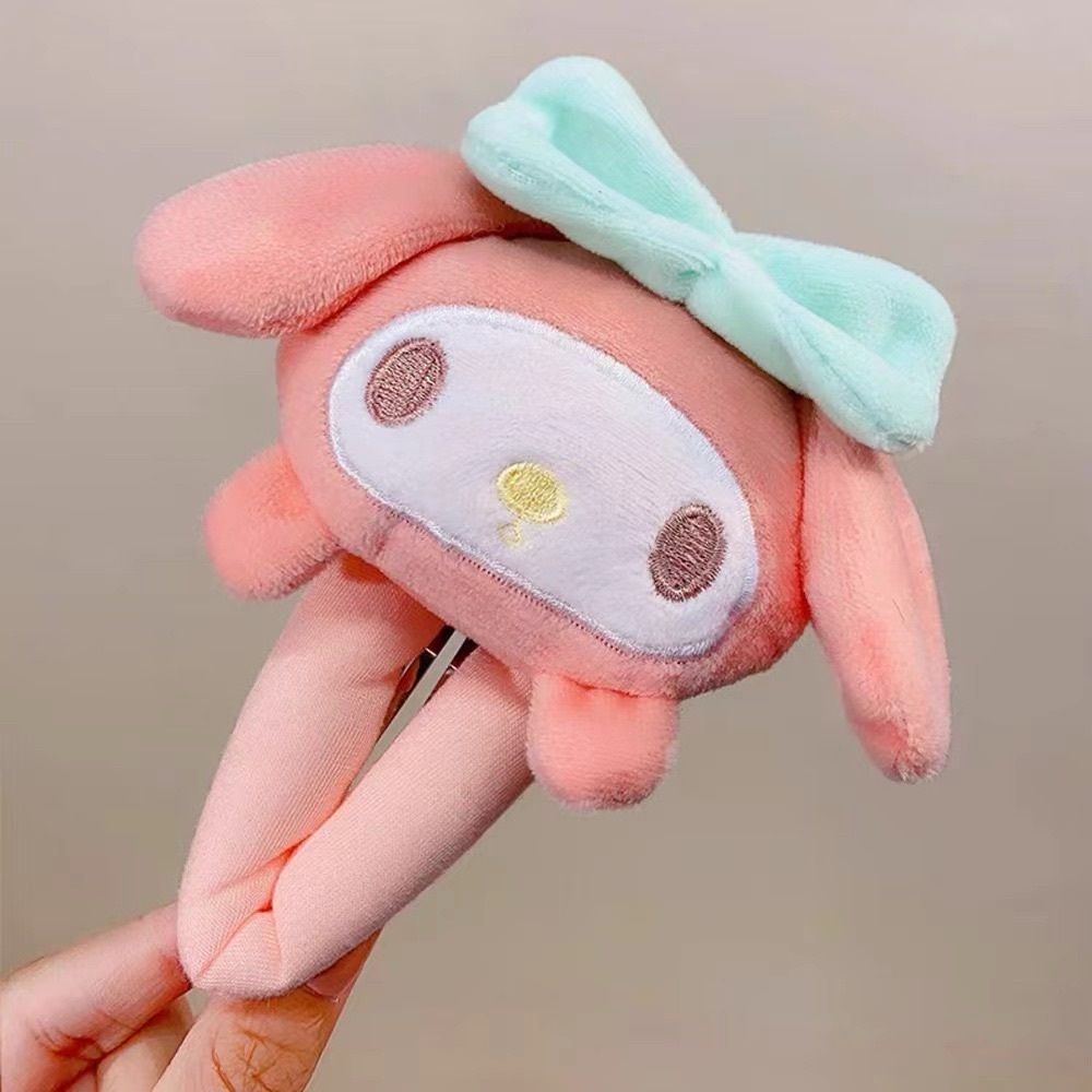 Handmade Large-sized Plush Doll Hair Clips - Sanrio-inspired Cute and Chic Hair Accessories
