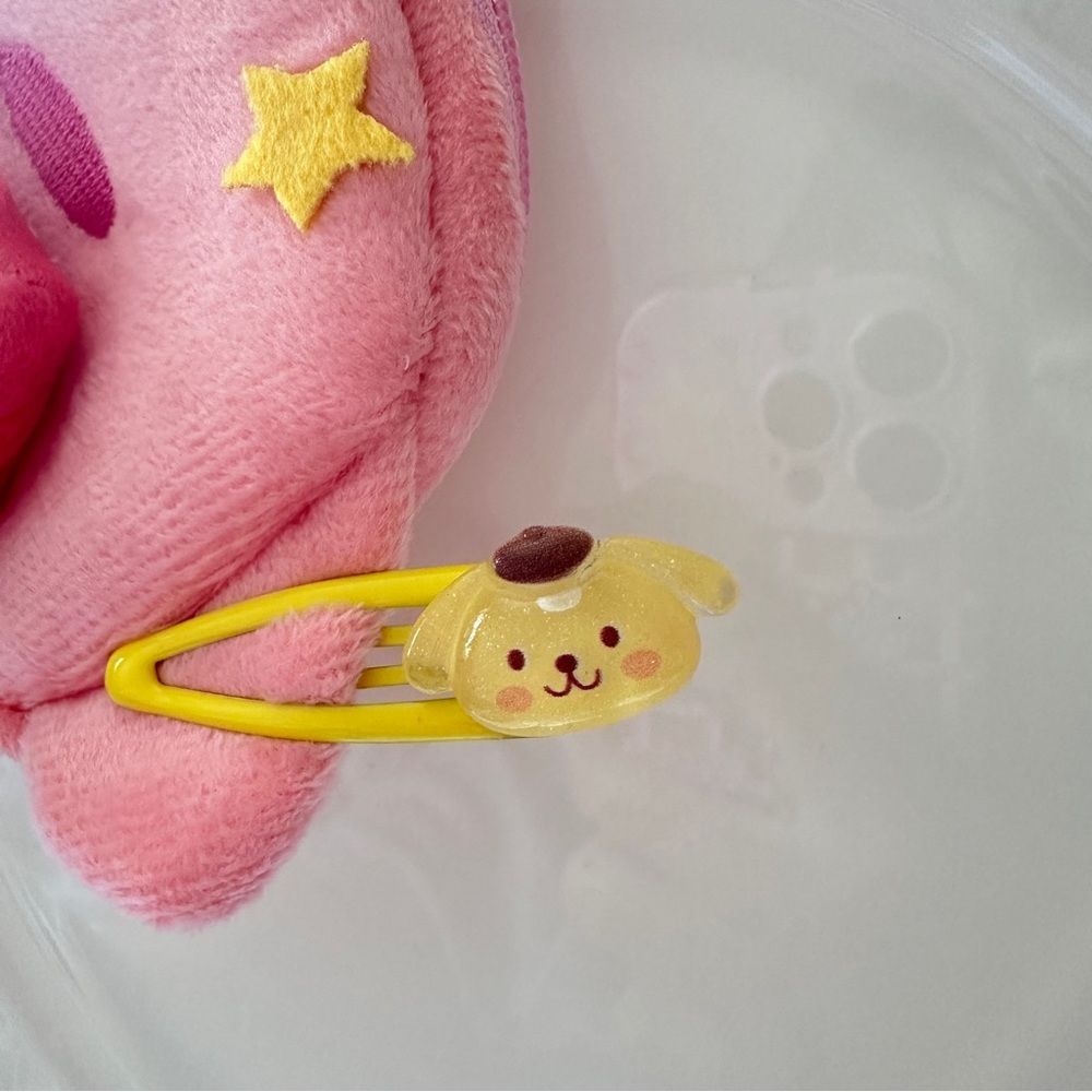 Handmade Sanrio Hair Clip Set (Pack of 5) - Adorable Character Designs!