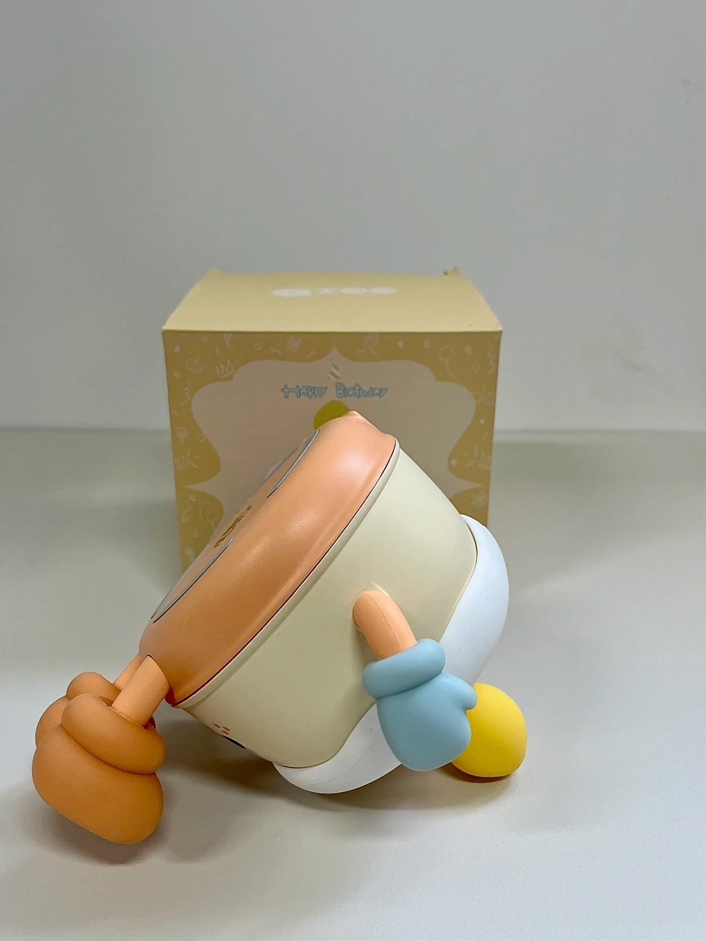 Birthday Cake Silicone Night Light Phone Holder