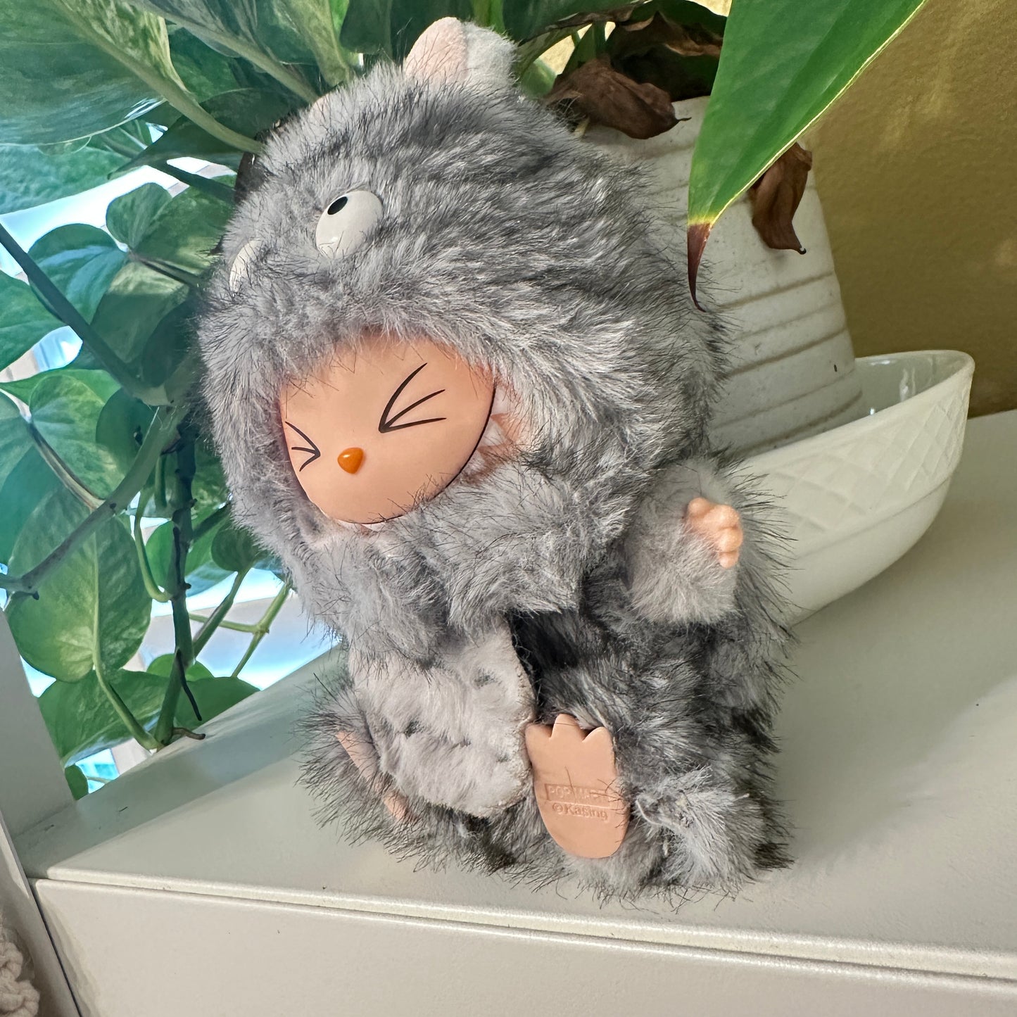 2-piece set Adorable Totoro - Inspired Plush Doll Outfit labubu cloth