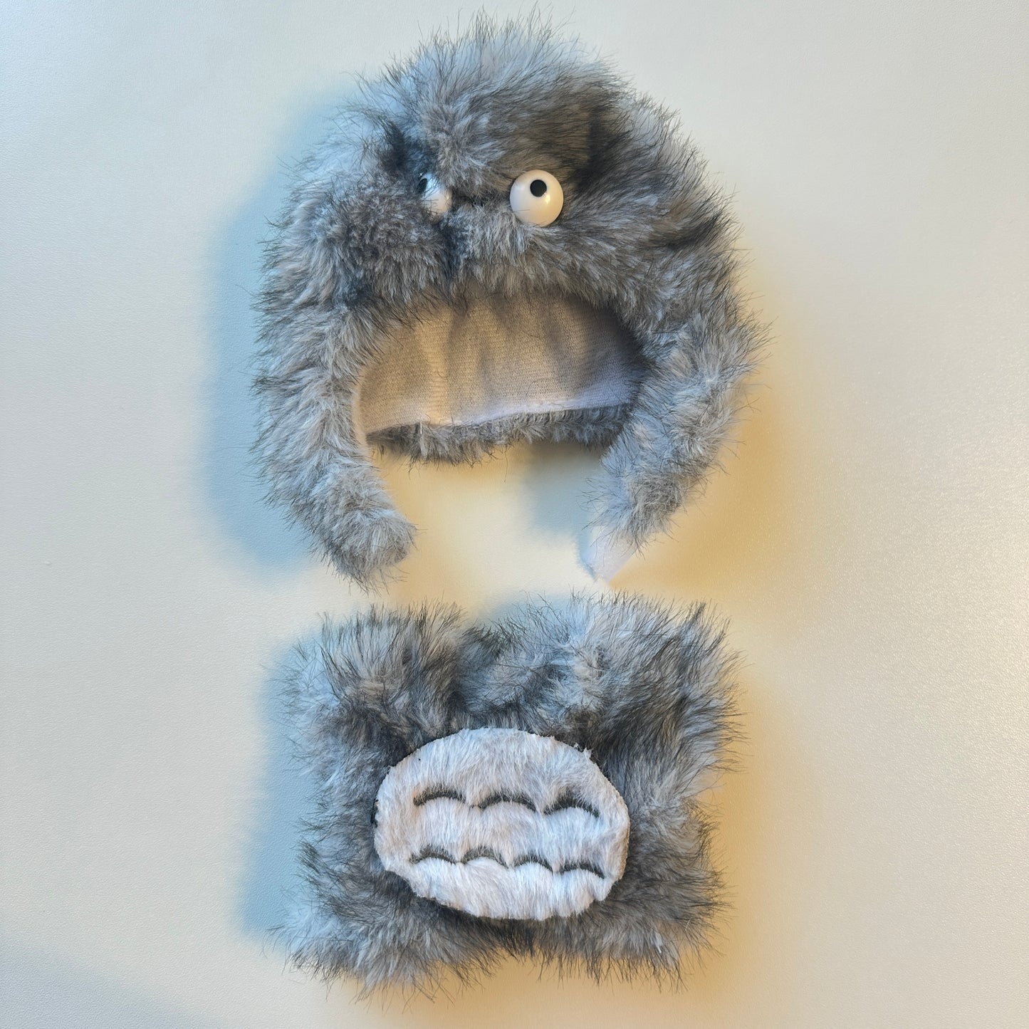 2-piece set Adorable Totoro - Inspired Plush Doll Outfit labubu cloth