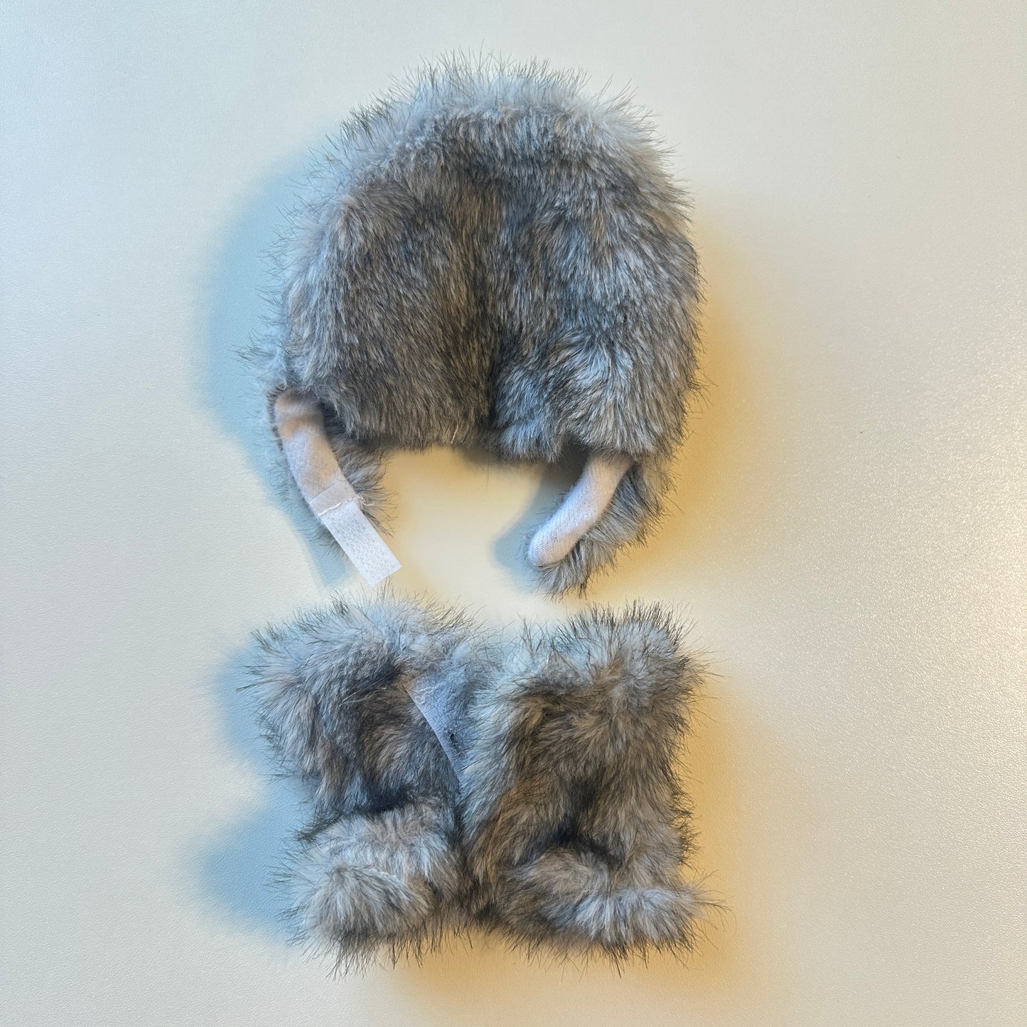 2-piece set Adorable Totoro - Inspired Plush Doll Outfit labubu cloth