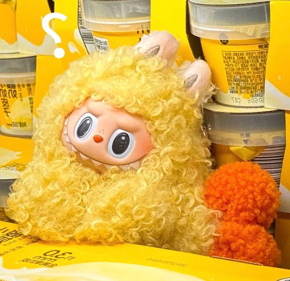 Labubu outfit cute tempura set fluffy and fun doll cloth
