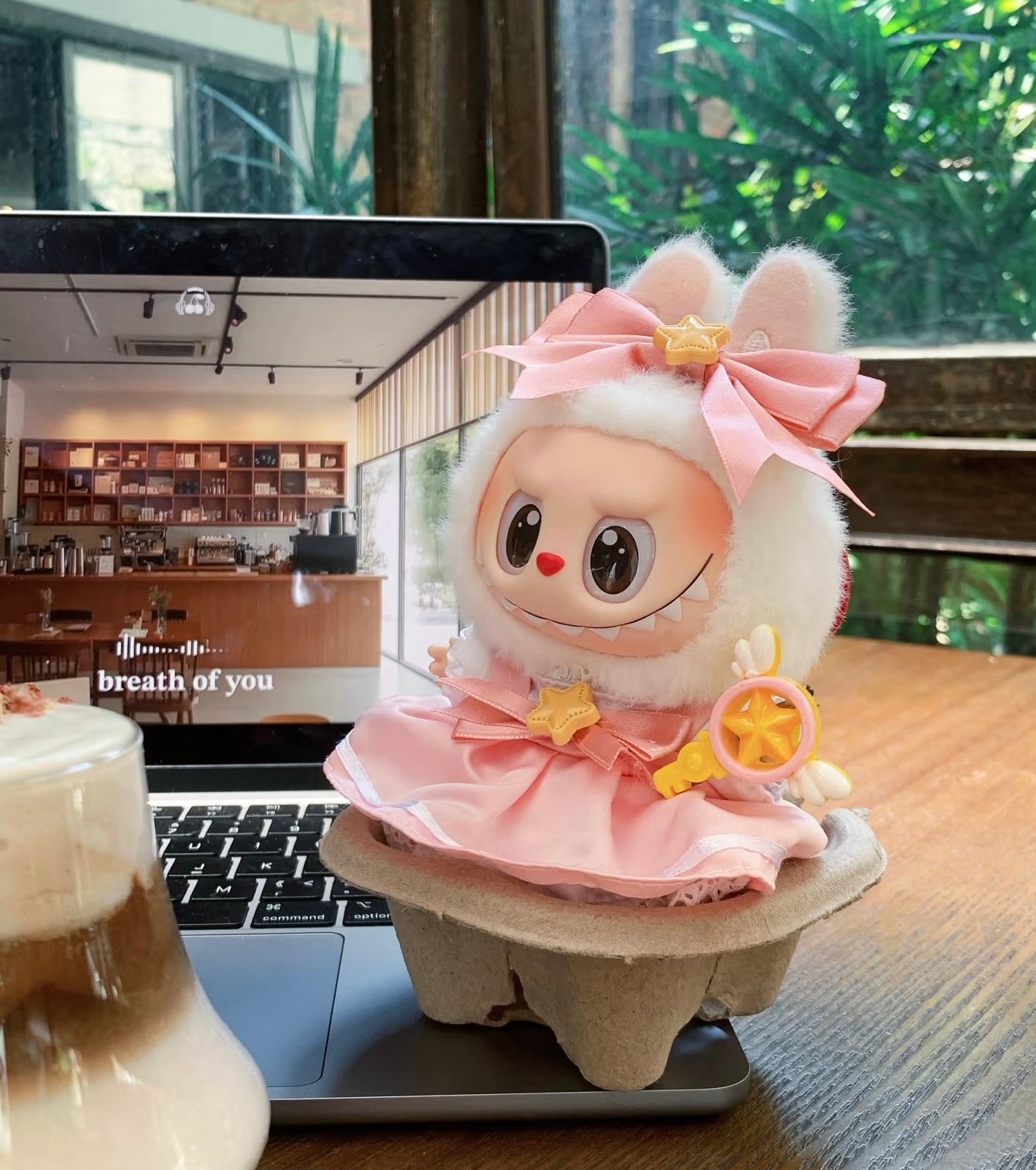 Cardcaptor Sakura - Inspired 4-Piece Set Outfit for Labubu & Similar Size Doll