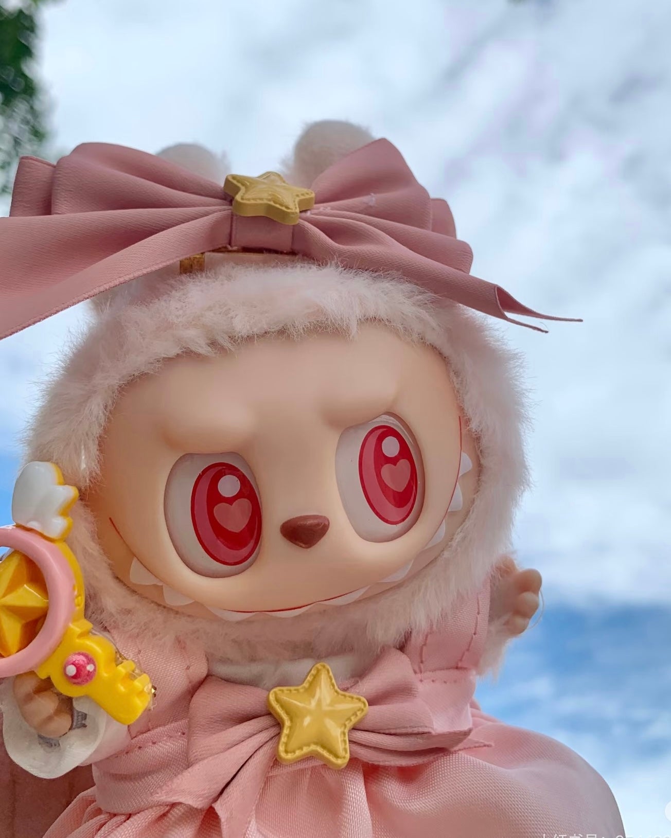 Cardcaptor Sakura - Inspired 4-Piece Set Outfit for Labubu & Similar Size Doll