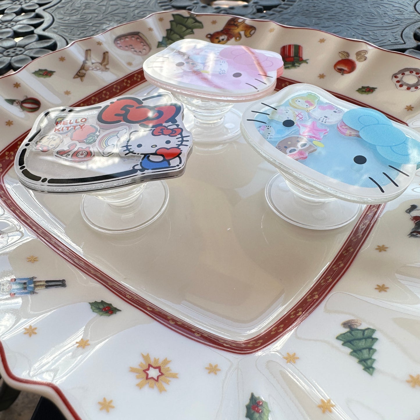 Hello Kitty Phone Grips - Adhesive, Retractable & Portable Airbag Phone Holder