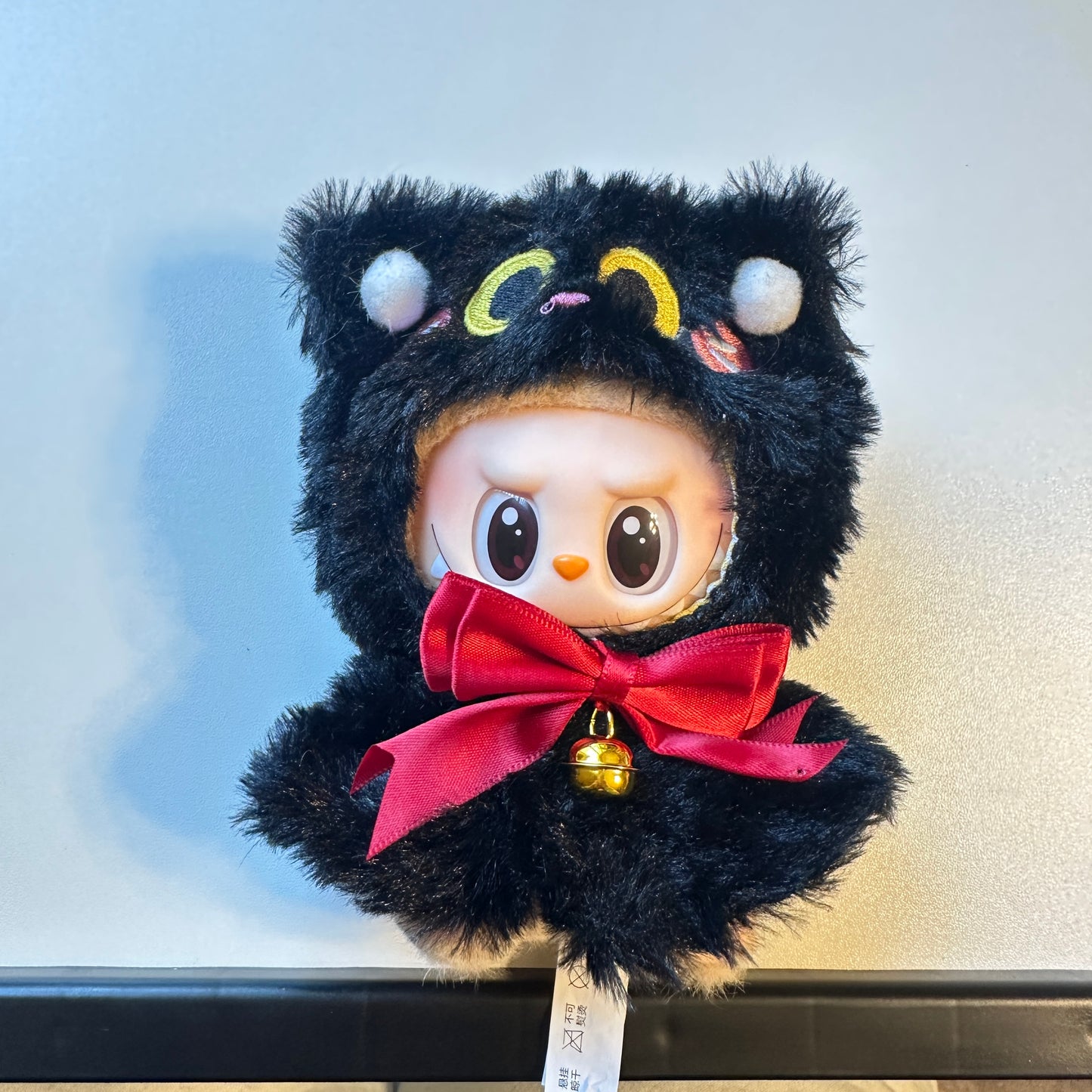 Halloween - Themed Adorable Doll Outfit: Spooky Cat Style Labubu Cloth