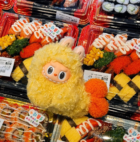 Labubu outfit cute tempura set fluffy and fun doll cloth