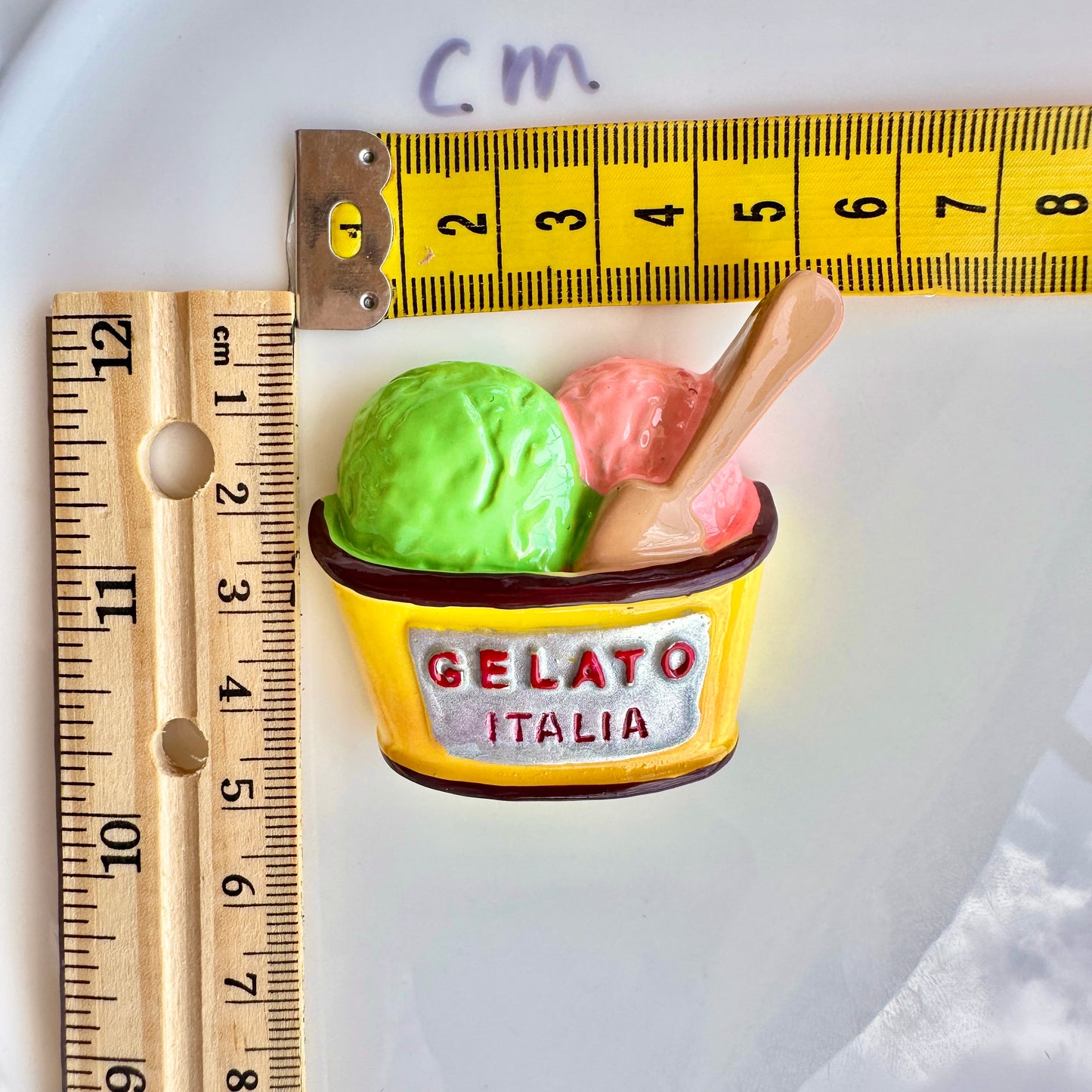 Handmade Dessert Fridge Magnets - Ice Cream & Cupcake Refrigerator Decorations