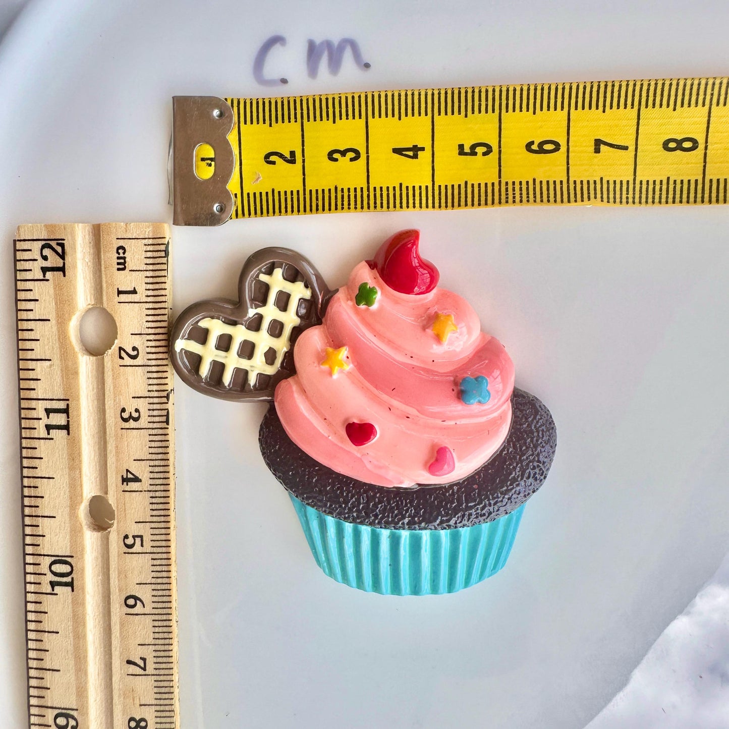 Handmade Dessert Fridge Magnets - Ice Cream & Cupcake Refrigerator Decorations