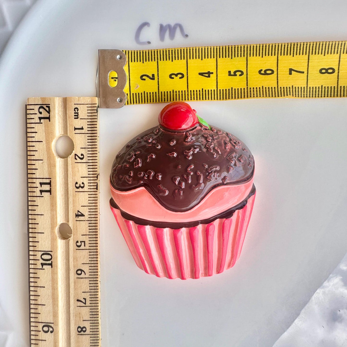 Handmade Dessert Fridge Magnets - Ice Cream & Cupcake Refrigerator Decorations